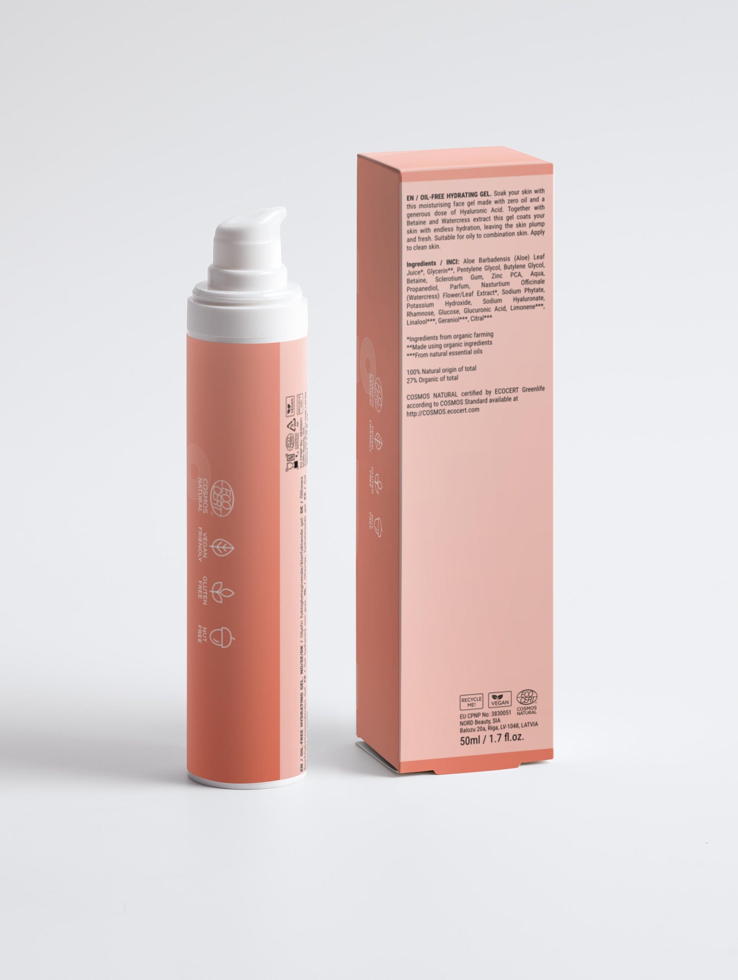 Olievrije Hydraterende Gel