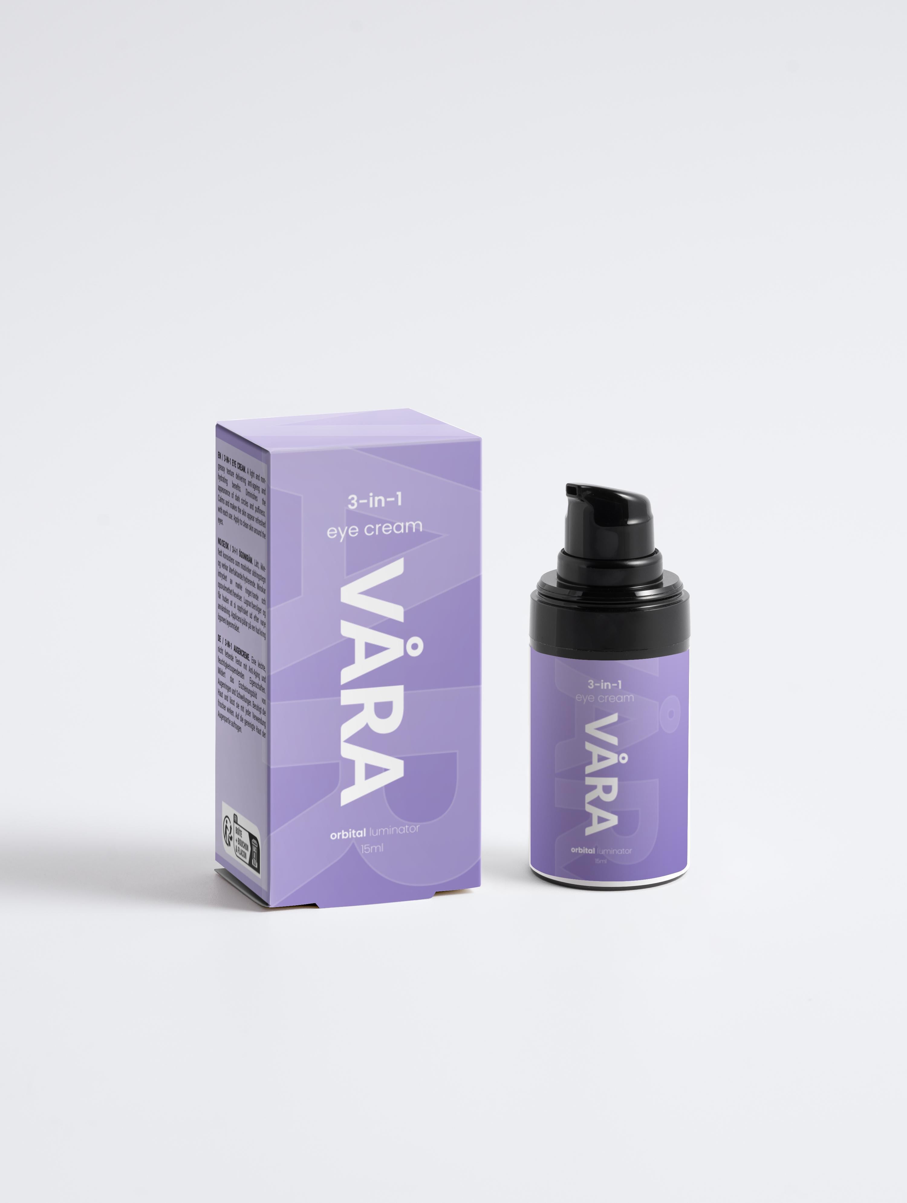 3-in-1 Oogcrème voor Mannen